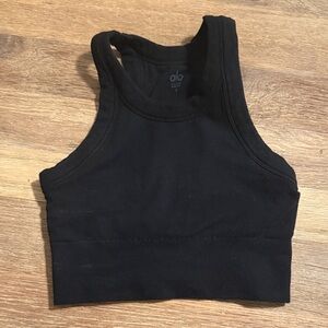 ALO Yoga Black Crop Top
